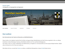Tablet Screenshot of dorsten-lexikon.de